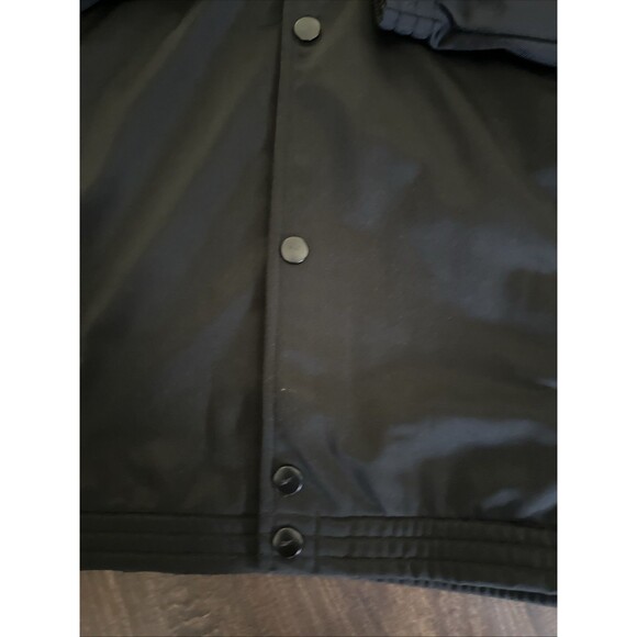 Reebok Men's Regular-Fit Snap-Button Front Jacket Black Size S - Picture 6 of 8